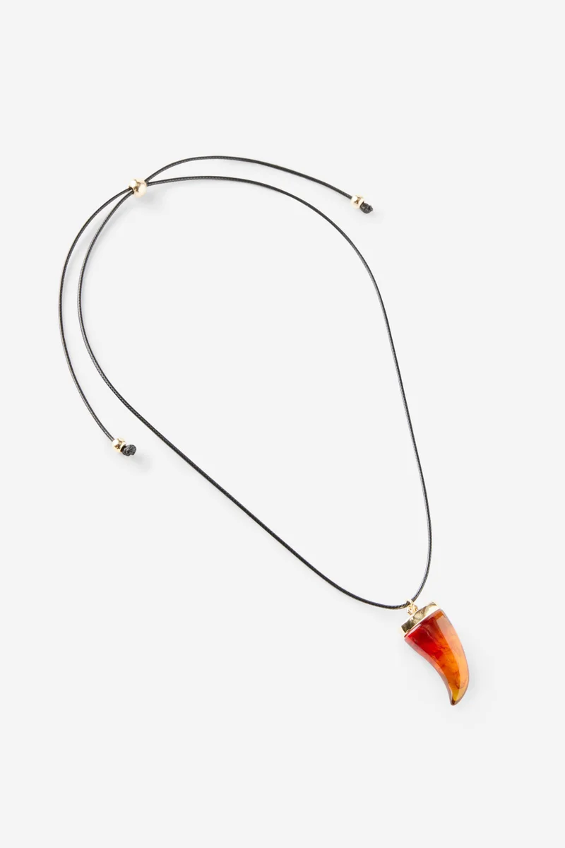 Rubi Cord Pendant Necklace